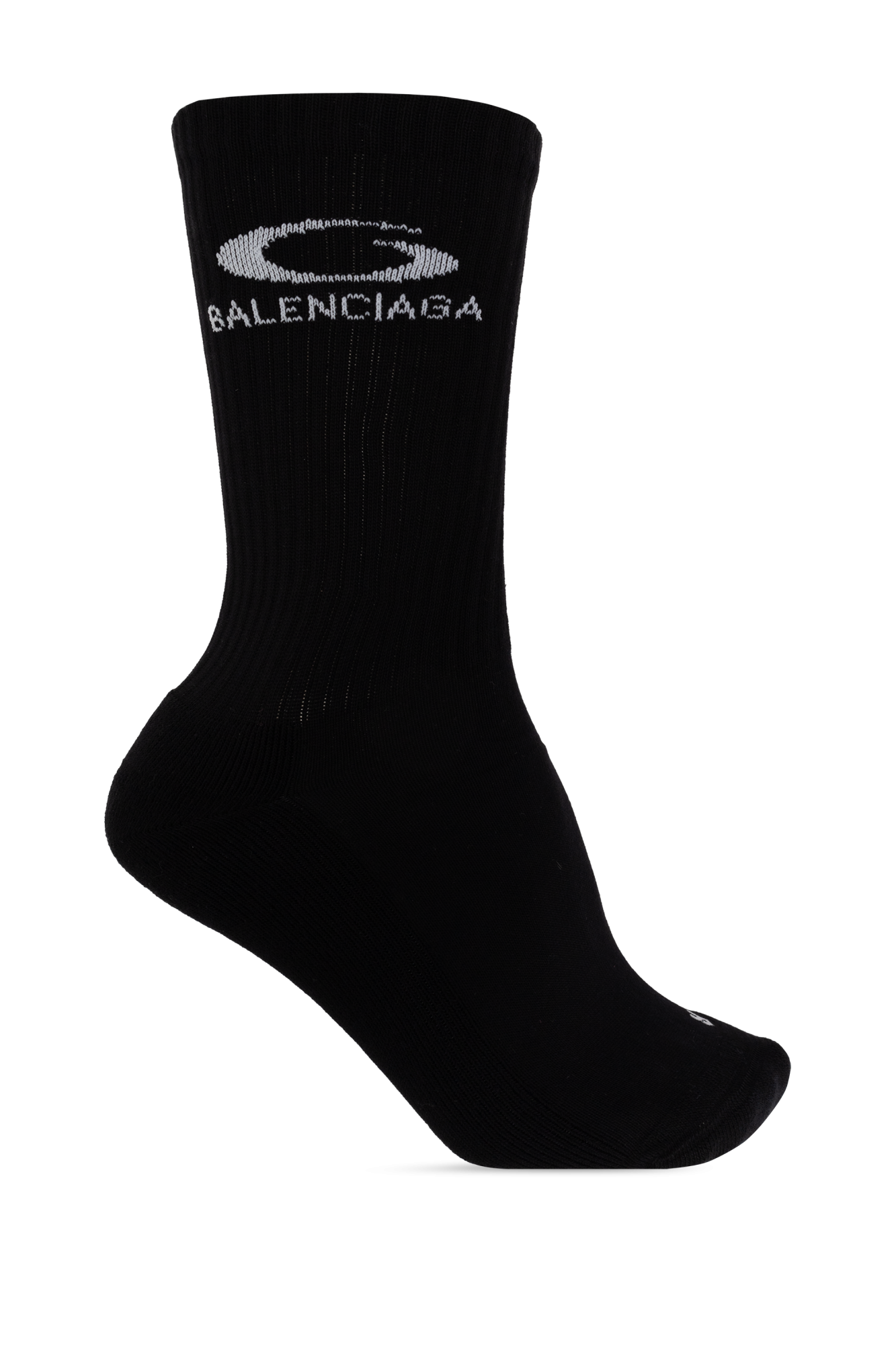 Black Socks with embroidered logo Balenciaga Vitkac Germany